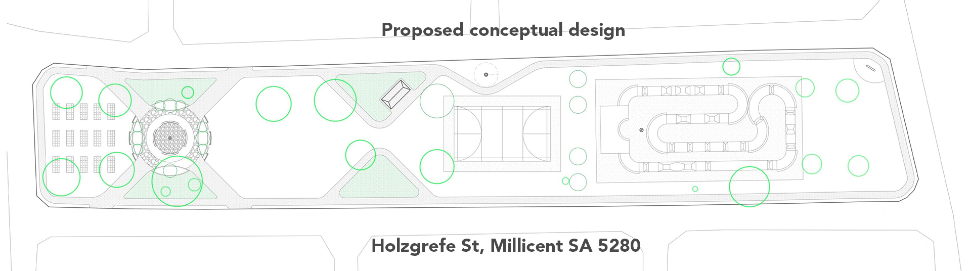 Proposed Lions Park Upgrade conceptual design